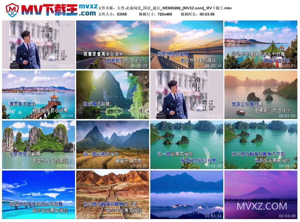 大哲-走南闯北_国语_流行_ME600269